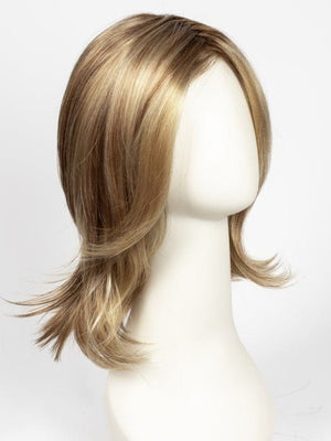 14/26S10 SHADED PRALINES N' CREAM | Light Gold Blonde & Medium Red-Gold Blonde Blend, Shaded with Light Brown