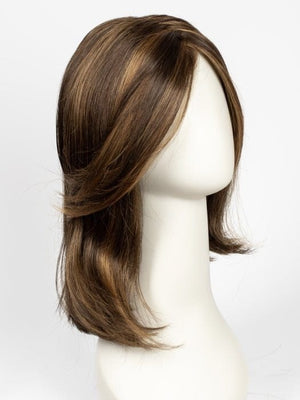 6F27 CARAMEL RIBBON | Brown with Light Red-Gold Blonde Highlights & Tips