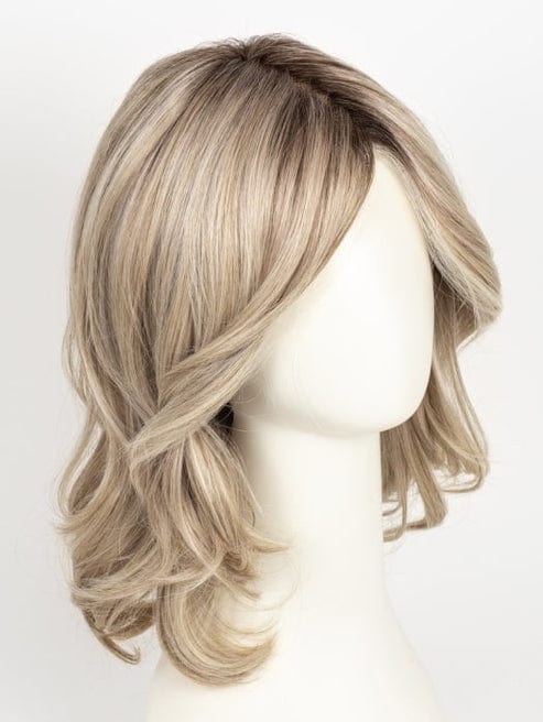 RL19/23SS SHADED BISCUIT | Light Ash Blonde Evenly Blended with Cool Platinum Blonde with Dark Roots