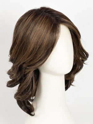 RL8/29SS SHADED HAZELNUT | Warm Medium Brown Evenly Blended with Ginger Blonde with Dark Roots