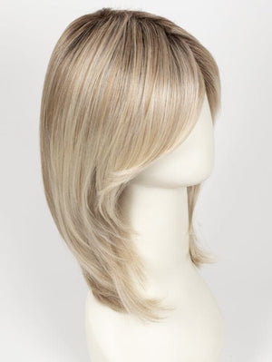 LIGHT-CHAMPAGNE-SHADED 101.23.20 | Lightest Neutral Blonde with Light Blonde and Silver White blend with light shaded roots