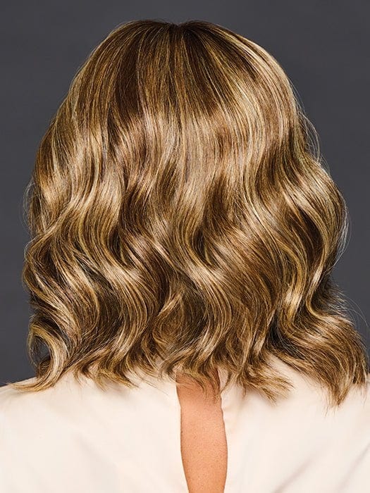 BELLA VIDA by Raquel Welch in RL11-25SS SHADED HONEY PECAN | Chestnut Brown base blends into multi-dimensional tones of Brown and Golden Blonde