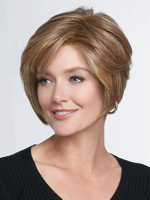 The monofilament top and lace front provide the most natural look