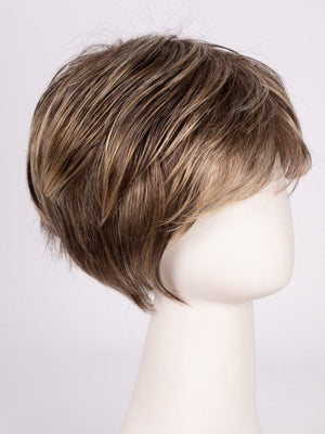 R11S GLAZED MOCHA | Warm Medium Brown with Golden Blonde Highlights on Top