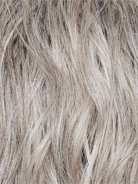 SILVER-BROWN-MR | Micro Root that transcends into Silver, Grey and Honey Brown Tones