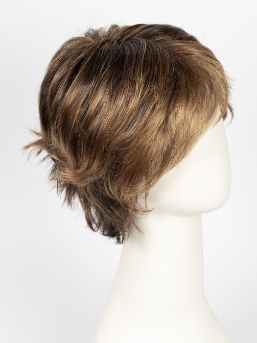 R829S GLAZED HAZELNUT | Rich Medium Brown with Ginger Highlights on Top