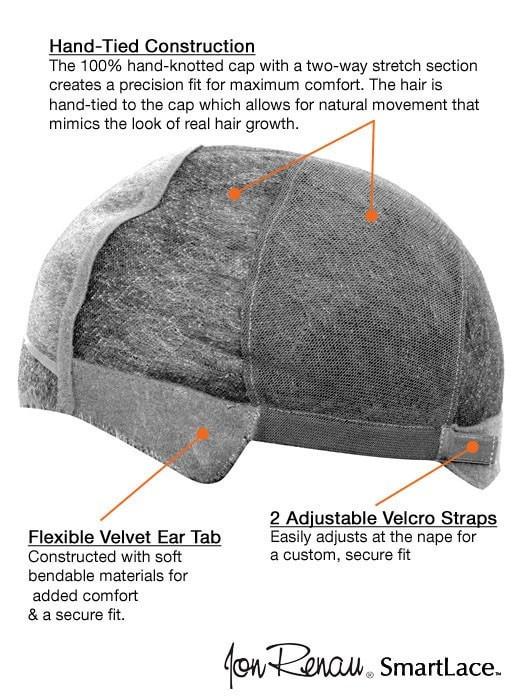 Sophia wig cap is 100% hand-Tied for ultimate comfort.