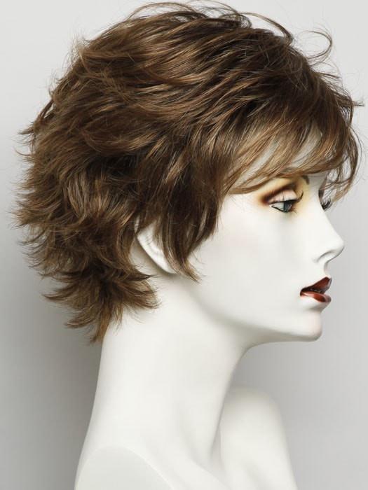 SS11/29 SHADED NUTMEG | Warm Medium Brown Evenly Blended with Ginger Blonde and Dark Roots