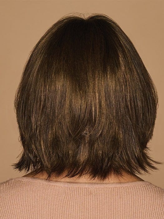 Layered , mid-length Bob, easy to care for