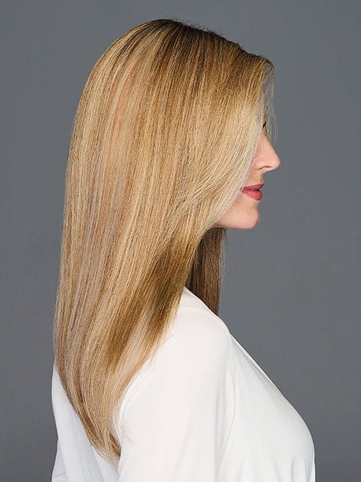 The long length is ideal for blending into mid length hair.