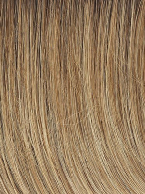 RL14/22SS SHADED WHEAT | Dark Blonde Evenly Blended with Platinum Blonde with Dark Roots