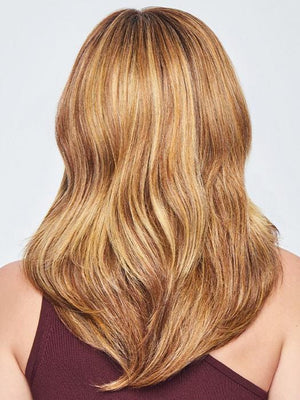 STYLE SOCIETY by Raquel Welch in RL29/25 | Ginger Blonde Evenly Blended with medium Golden Blonde