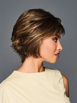 MAKE A STATEMENT by Gabor in GF8-29SS HAZELNUT | Warm Medium Brown Evenly Blended with Ginger Blonde and Dark Roots