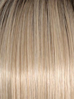 RL16/22SS SHADED ICED SWEET CREAM | Pale Blonde with Slight Platinum Highlighting with Dark Roots
