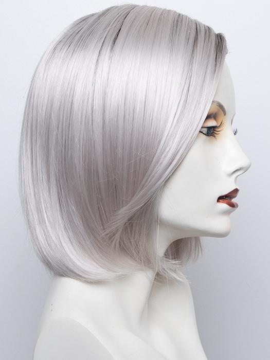 60S18 SLEET | Pure White shaded with Dark Natural Ash Blonde