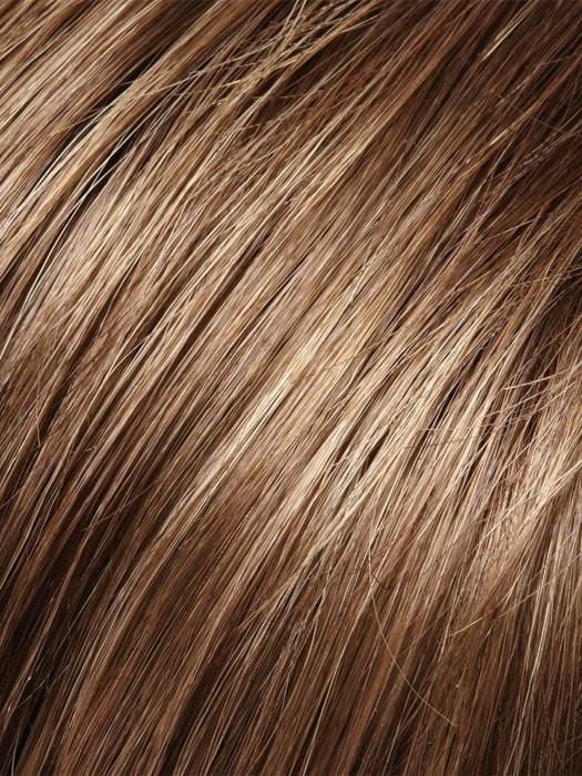 8RH14 HOT COCOA  | Medium Brown with 33% Medium Natural Blonde Highlights