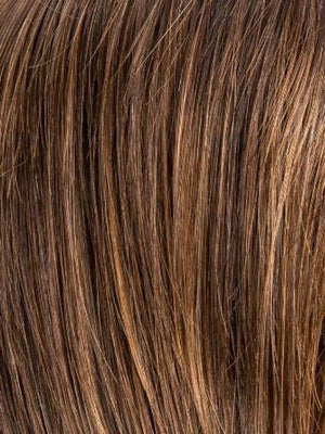 CHOCOLATE ROOTED 6.30 | Medium to Dark Brown base with Light Reddish Brown highlights and Dark Roots