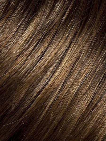 HAZELNUT-MIX | Medium Brown base with Medium Reddish Brown and Copper Red highlights and Dark Roots