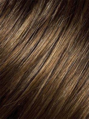 HAZELNUT-MIX | Medium Brown base with Medium Reddish Brown and Copper Red highlights and Dark Roots