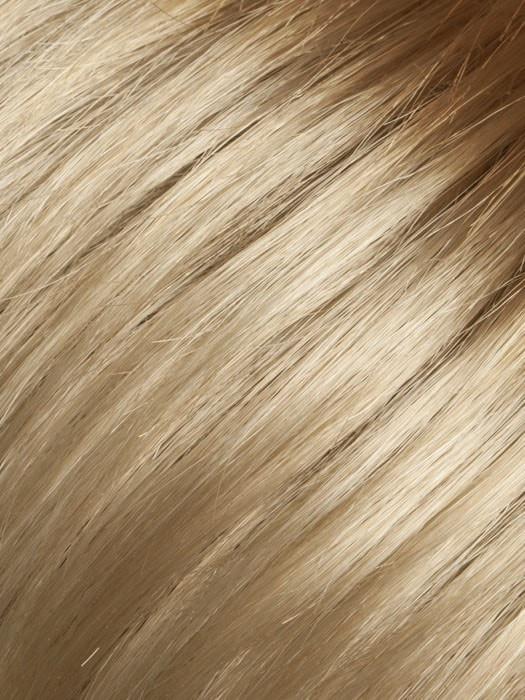 LIGHT-HONEY-ROOTED | Medium Honey Blonde, Platinum Blonde, and Light Golden Blonde blend with Dark Roots