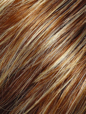 FS26/31  | Medium Red-Gold Brown and Light Gold Blonde Blend with Light Gold Blonde Bold Highlights