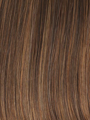 GL8-29 HAZELNUT | Coffee Brown with Soft Ginger Highlights