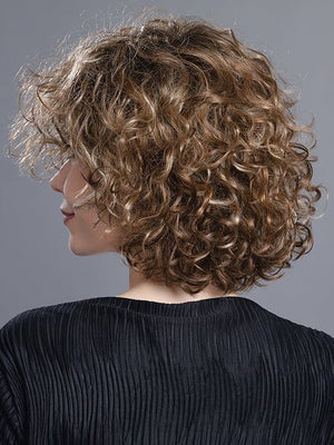 Soft natural curls - in color TOBACCO-ROOTED