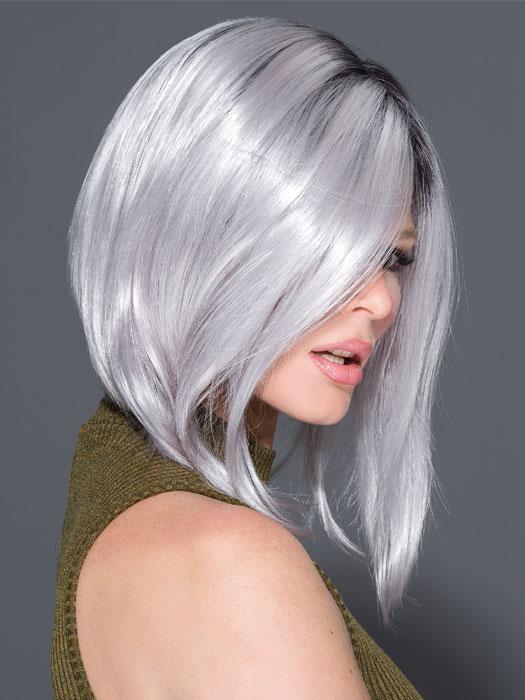 TAYLOR in Illumina-R | Dark Brownish purple rooted with Silver