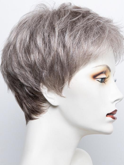 R119G GRADIENT SMOKE | Light Brown with 80% Gray in Front Gradually into 50% Gray Towards the Nape
