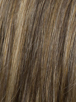 R11S GLAZED MOCHA | Warm Medium Brown with Golden Blonde Highlights on Top