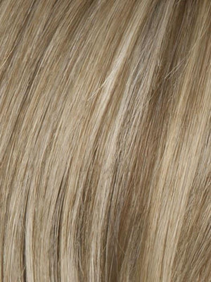 R1621S+ Glazed Sand | Dark Natural Blonde with Cool Ash Blonde Highlights on Top
