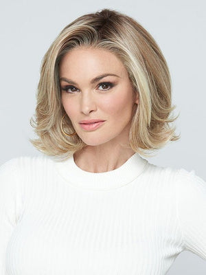UNTOLD STORY by Raquel Welch in SS14/22 SHADED WHEAT | Dark Blonde Evenly Blended with Platinum Blonde with Dark Roots