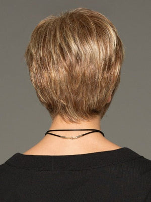 Short Pixie with a tapered neckline 