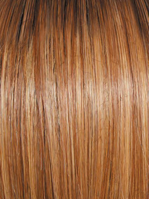 R14/25 HONEY GINGER | Dark Blonde Evenly Blended with Ginger Blonde