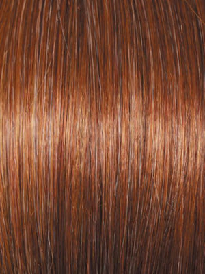 R3025S GLAZED CINNAMON | Medium Auburn with Ginger Blonde Highlights on Top