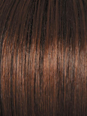SS9/30 COCOA | Warm Medium Brown Evenly Blended with Medium Auburn with Dark Roots