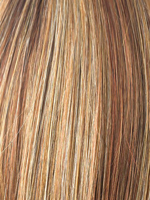 COPPER GLAZE R | Rooted Dark Bronzed Brown with Red Gold highlight
