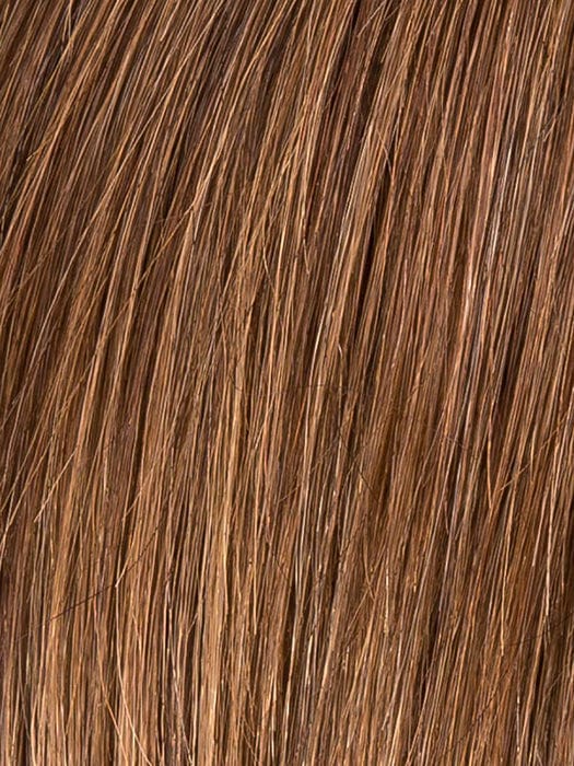 MOCCA ROOTED 830.27.12 | Medium Brown Blended with Light Auburn and Dark Strawberry Blonde with Lightest Brown Blend and Shaded Roots