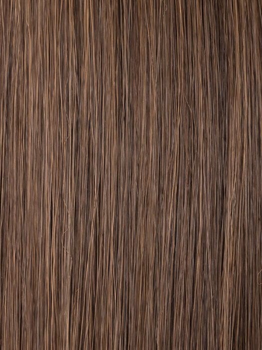 CHOCOLATE ROOTED 830.6 | Medium Brown Blended with Light Auburn, and Dark Brown Blend with Shaded Roots