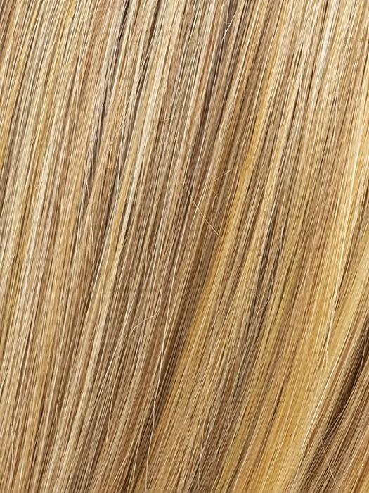 GINGER BLONDE ROOTED 26.19.31 | Light Honey Blonde, Light Auburn, and Medium Honey Blonde blend with Med Roots