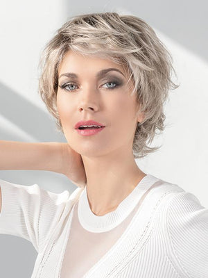 VANITY by Ellen Wille in SAND-MULTI-ROOTED 24.14.23 | Lightest Brown and Medium Ash Blonde Blend with Light Brown Roots