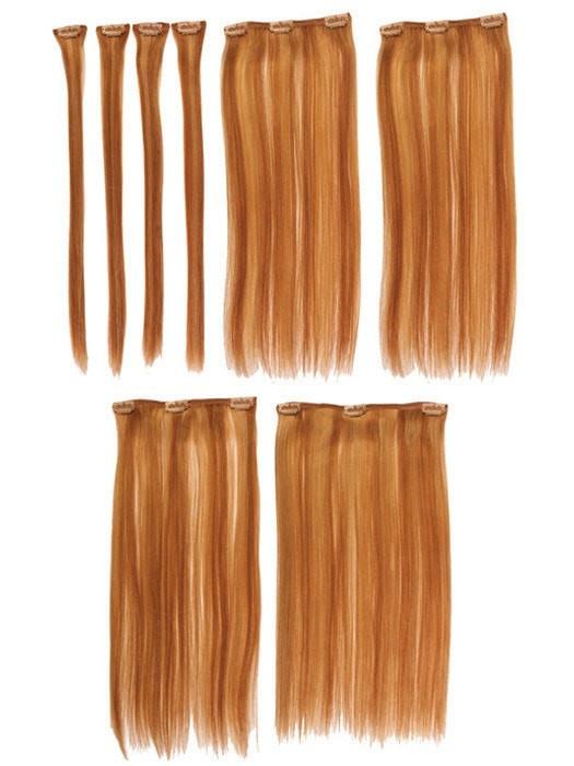 16" easiXtend Elite Remy Human Hair Extensions (8 Pieces) | Clip In Extensions