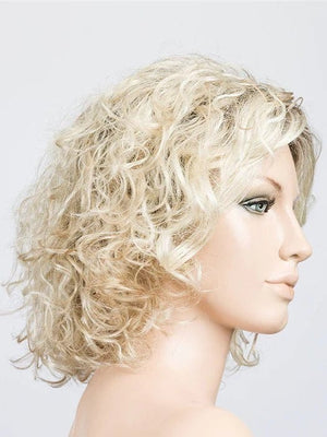 PASTEL-BLONDE-ROOTED 25.23.26 | Lightest Golden Blonde, Lightest Pale Blonde, and Light Golden Blonde blend with Dark Shaded Roots