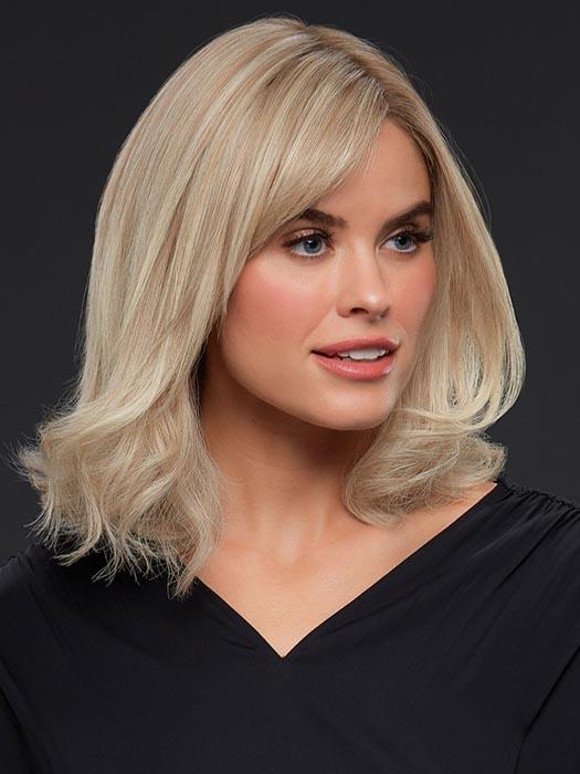 CARRIE by JON RENAU in FS17/101S18- PALM SPRINGS BLONDE | Lt Ash Blonde w/Pure White Natural Violet, Shaded w/Dk Natural Ash