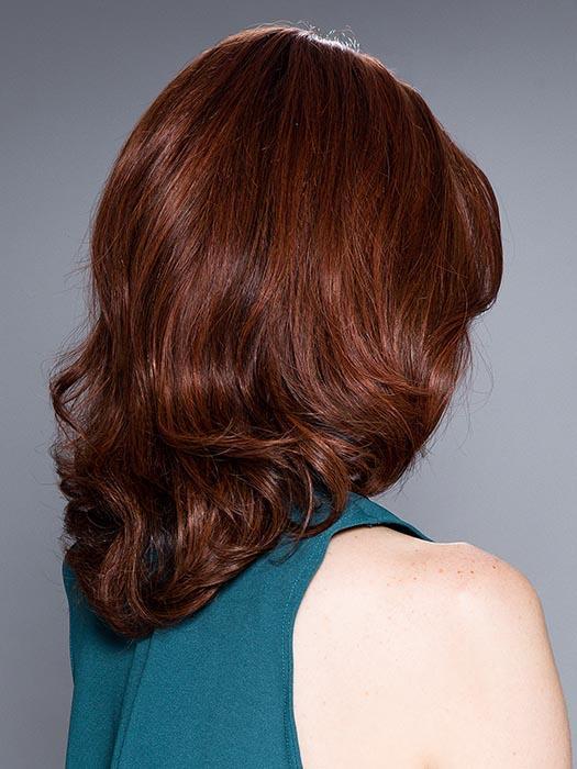 APPEAL by ELLEN WILLE in WINE RED ROOTED | Dark Auburn ,blended with Fox red and Dark espresso Brown