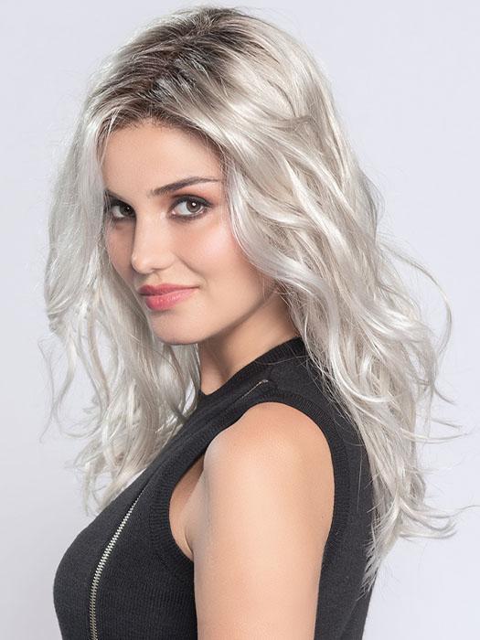 ARROW by ELLEN WILLE in PLATIN BLONDE ROOTED | Pearl Platinum, Light Golden Blonde, and Pure White Blend