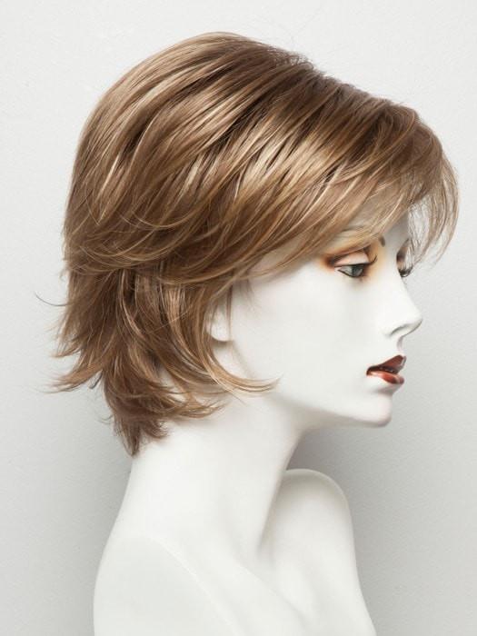 MOCHACCINO-R | Rooted Medium Warm Blonde with Chocolate Undertones and Creamy Blonde Highlights 