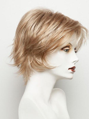 SUGAR CANE R | Rooted Platinum Blonde and Strawberry Blonde Evenly Blended Base with Light Auburn Highlights