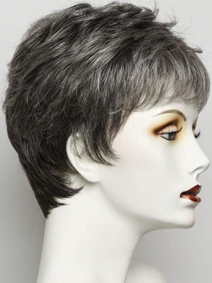 R511G GRADIENT CHARCOAL | Light Brown With 90% Gray in Front Gradually Blended Into 30% Gray in Nape Area