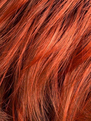 HOT-FLAME-ROOTED - 132.33 | Bright Cherry Red and Dark Burgundy mix with Dark Roots